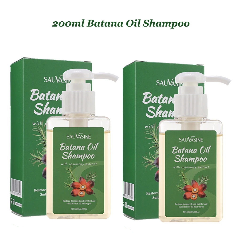 200ml Organic Batana Oil Shamp - Hair Care Organic ulasan dan harga