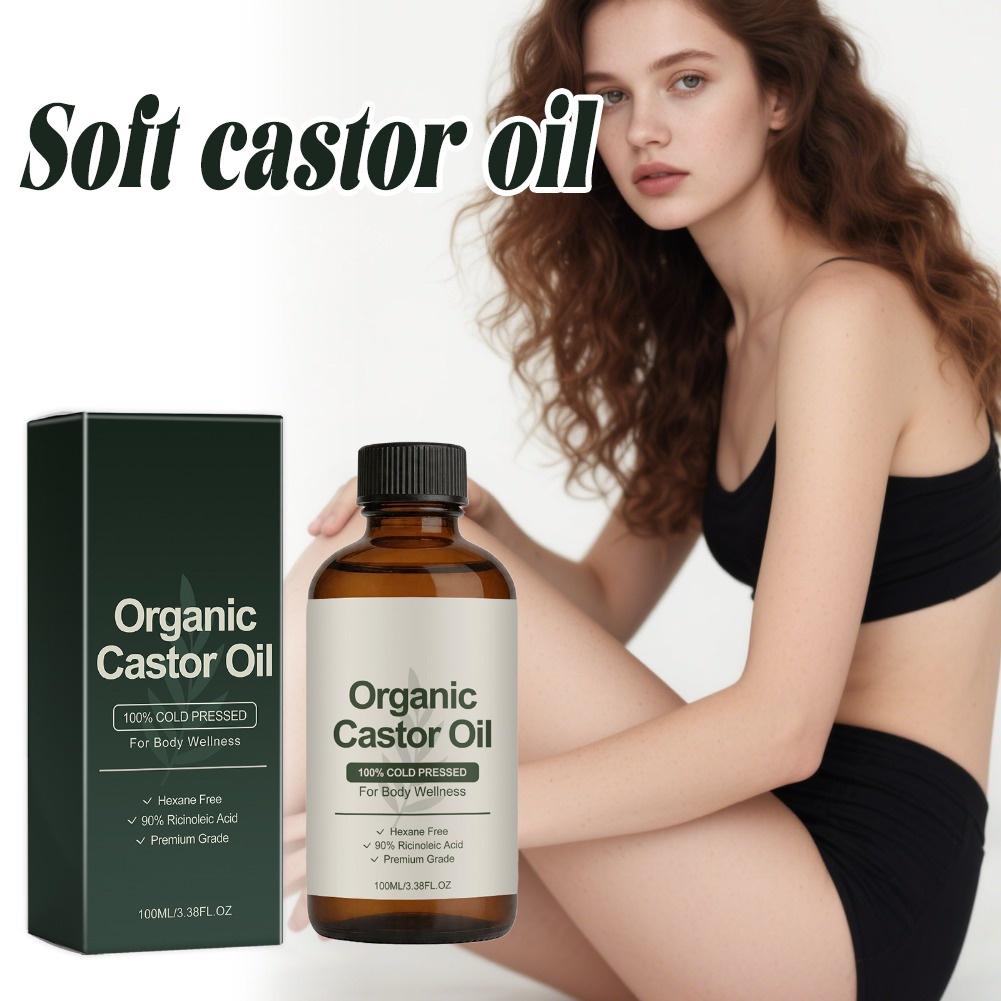 Premium Organic Castor Oil Moi - Hair Care Organic ulasan dan harga