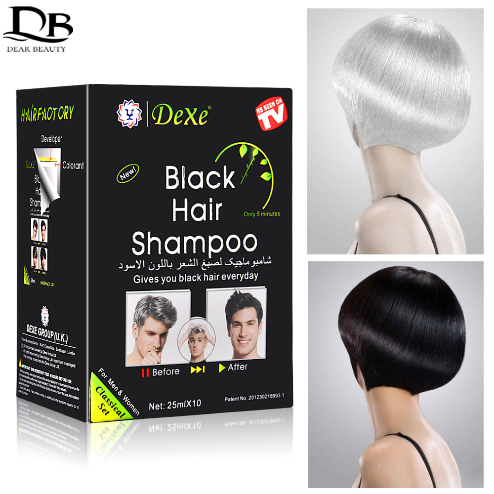 250ML Black Hair Shampoo For M - Hair Care Organic ulasan dan harga