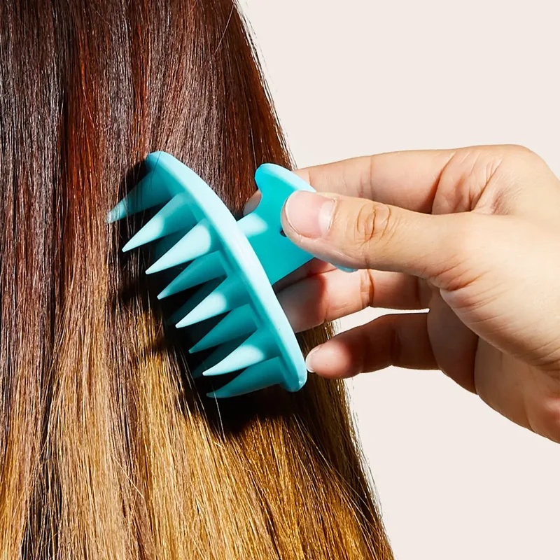 1pc Portable Silicone Head Mas - Hair Care Products ulasan dan harga