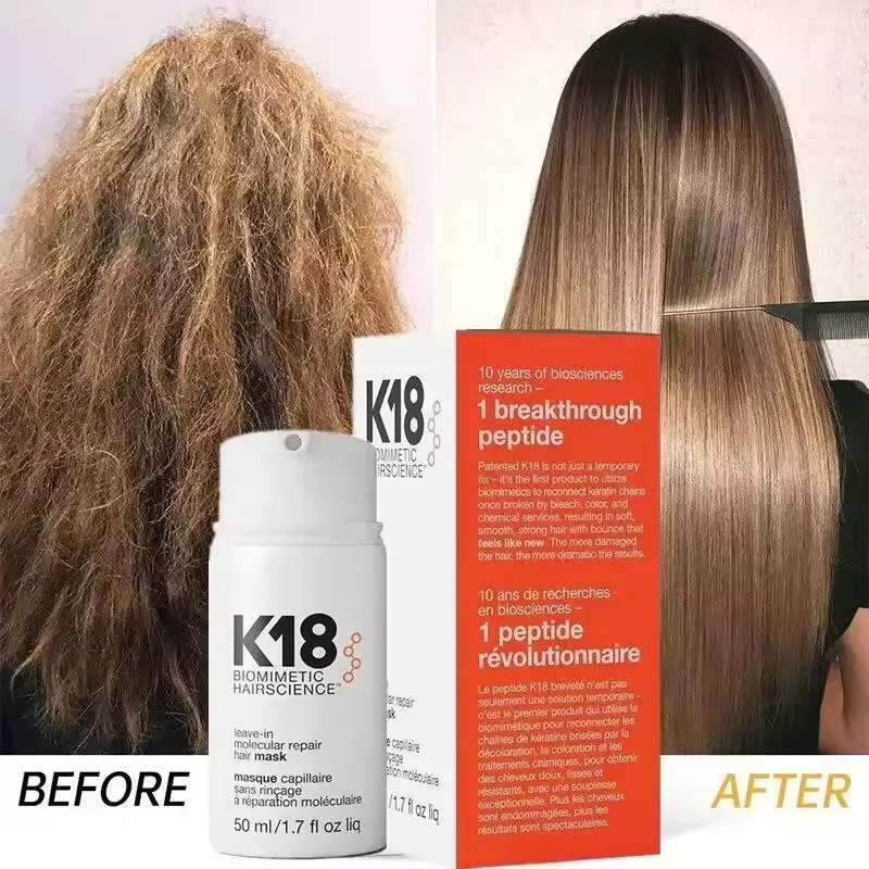 K18 Range Hair Products Leave- - Hair Care K18 ulasan dan harga
