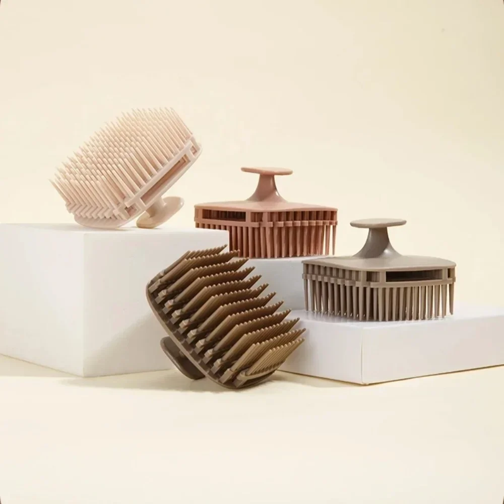 Soft Silicone Scalp Massager S - Hair Care Dandruff ulasan dan harga