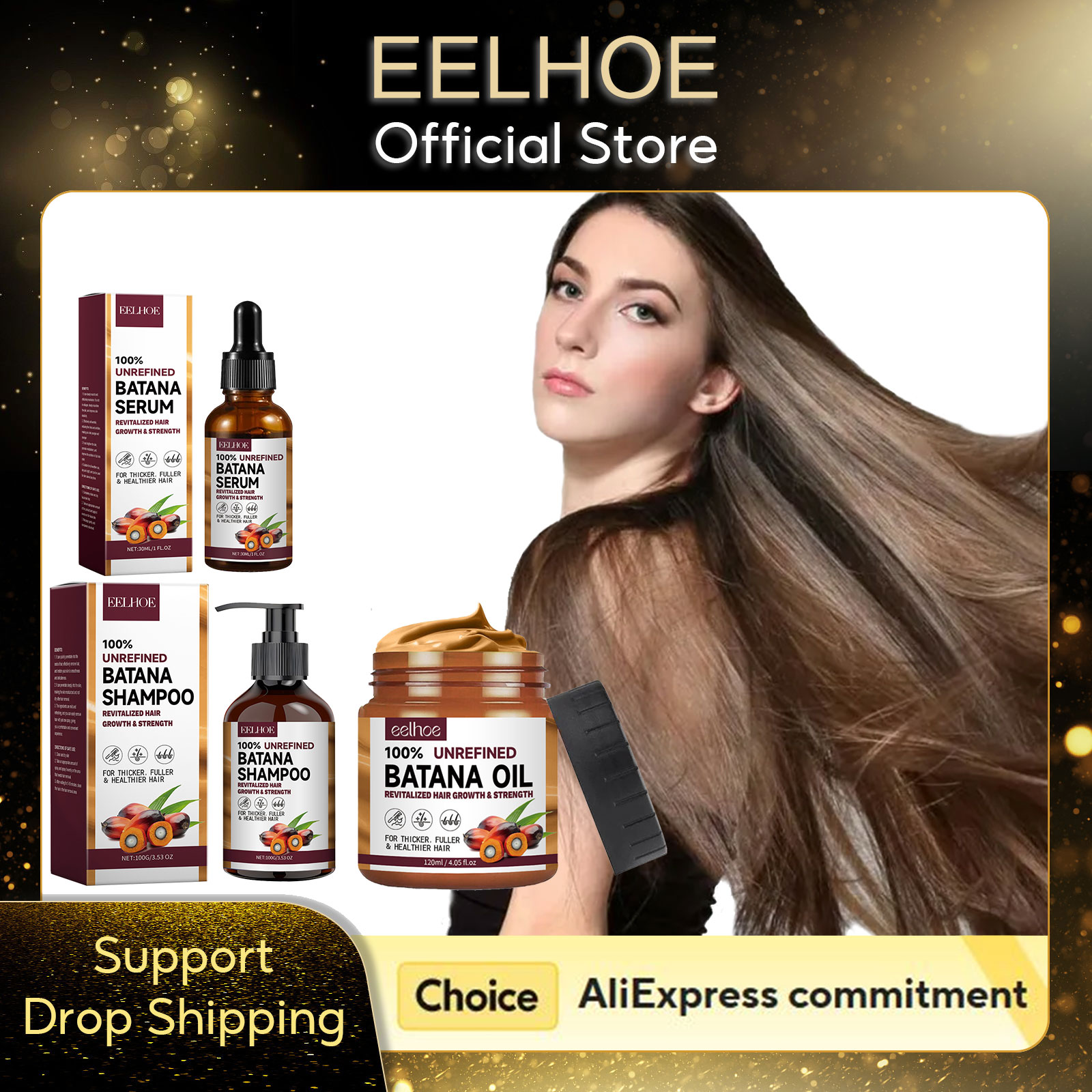 EELHOE Natural Batana Oil Deep - Hair Care Products ulasan dan harga