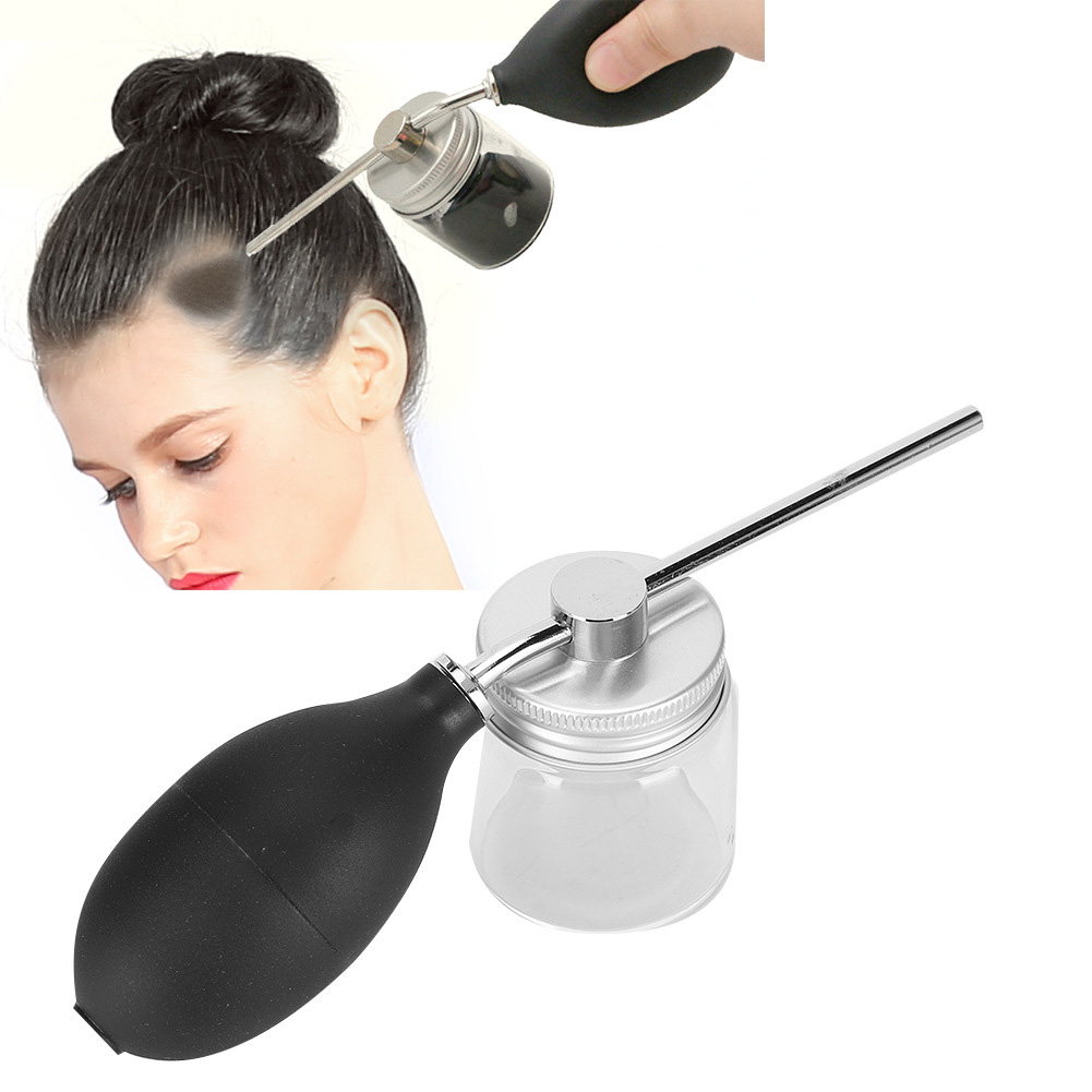 Refillable Barber Powder Spray - Hair Care Products ulasan dan harga