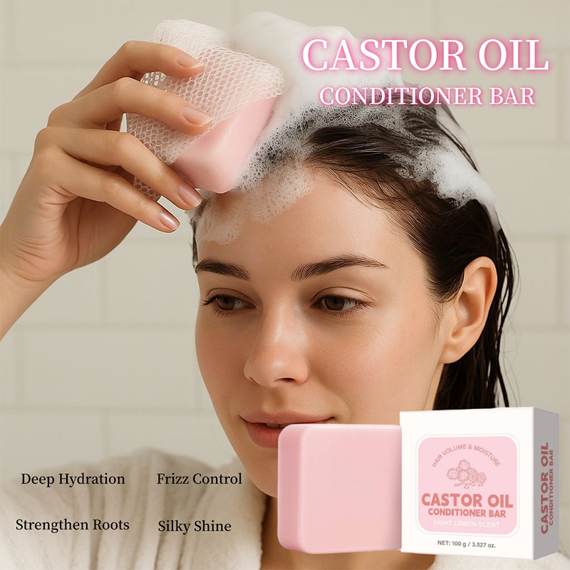 Castor Oil Conditioner Soap Ba - Hair Care Products ulasan dan harga