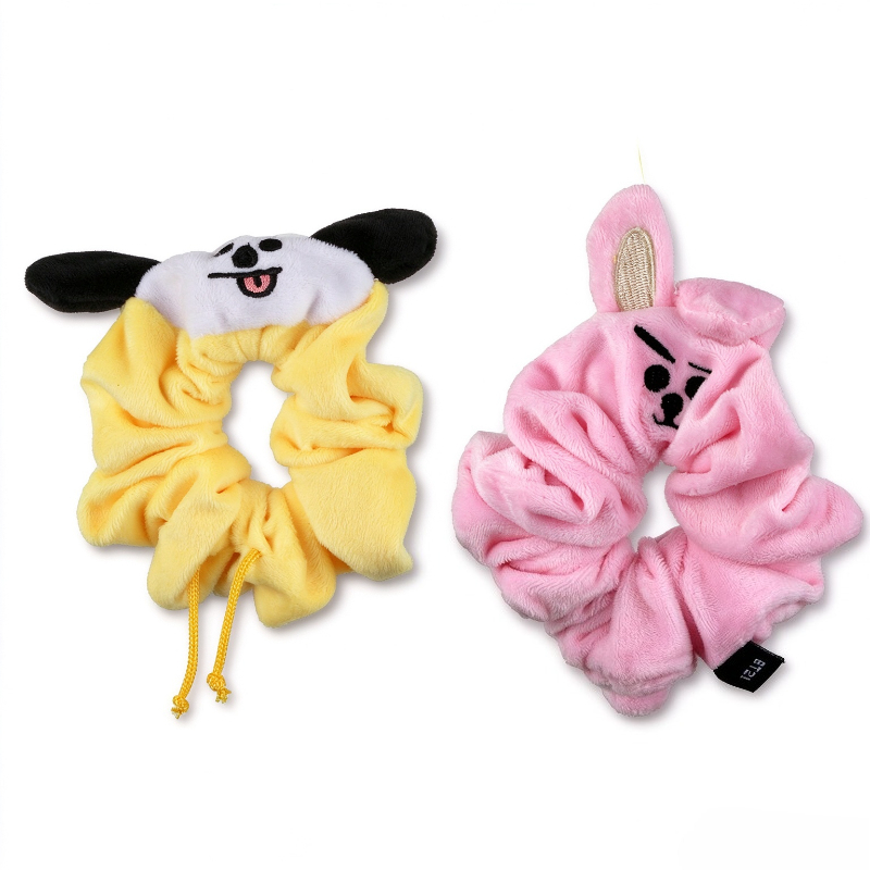 BT21 Cartoon Cute Plush Hair T - Hair Care Korean Products ulasan dan harga